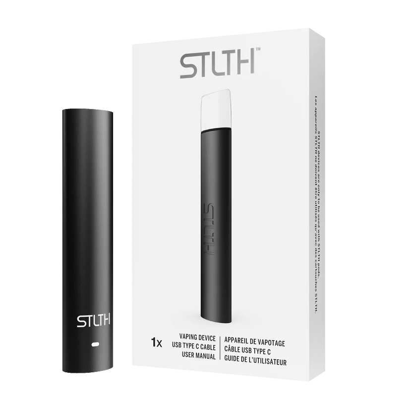 Black STLTH Type-C Device 470mAh battery