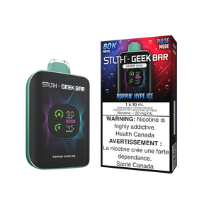 Poppin Hype Ice STLTH x Geek Bar 80K 30mL disposable vape