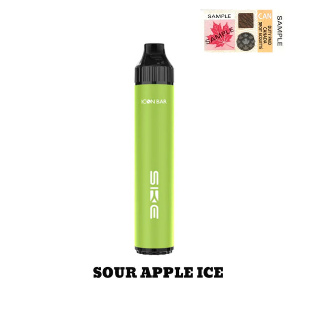 Sour Apple Ice - Icon Bar Hybrid Disposable Vape