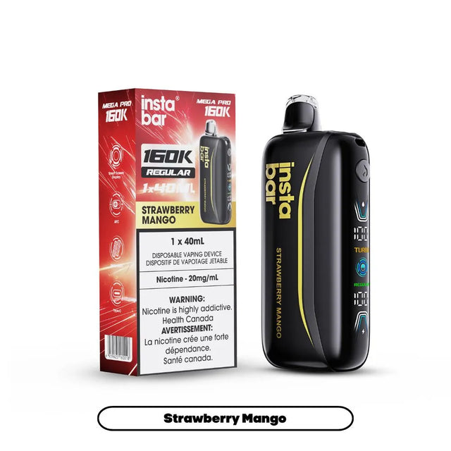 Strawberry Mango Insta Bar Mega Pro 160K