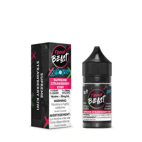 Supreme Strawberry Kiwi Flavour Beast Nic Salt 30ml bottle