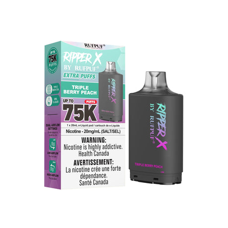 Triple Berry Peach - Ripper X 75k Turbo Pod 20mg/ml