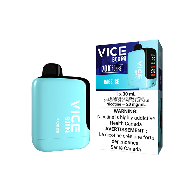 Vice Box 2 70K Disposable - RAGE ICE