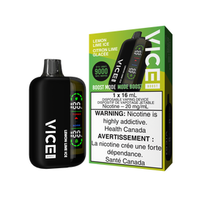 Vice Boost 9000 Disposable Vape -  Lemon Lime Ice