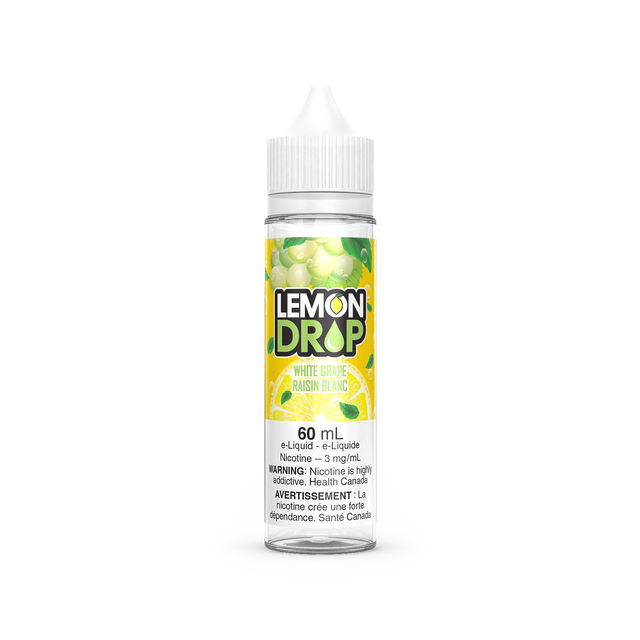 White Grape by Lemon Drop Freebase E-Liquid 60mL - Crisp and Tangy