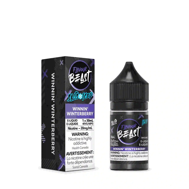 Winnin Winterberry Flavour Beast Nic Salt 30ml bottle
