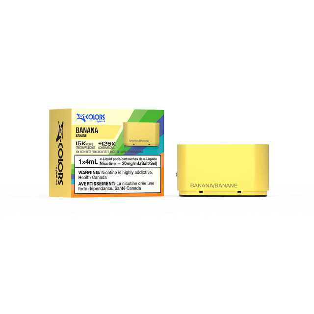 ZColors By ZLand Vape Pod - Banana - 15K Puffs