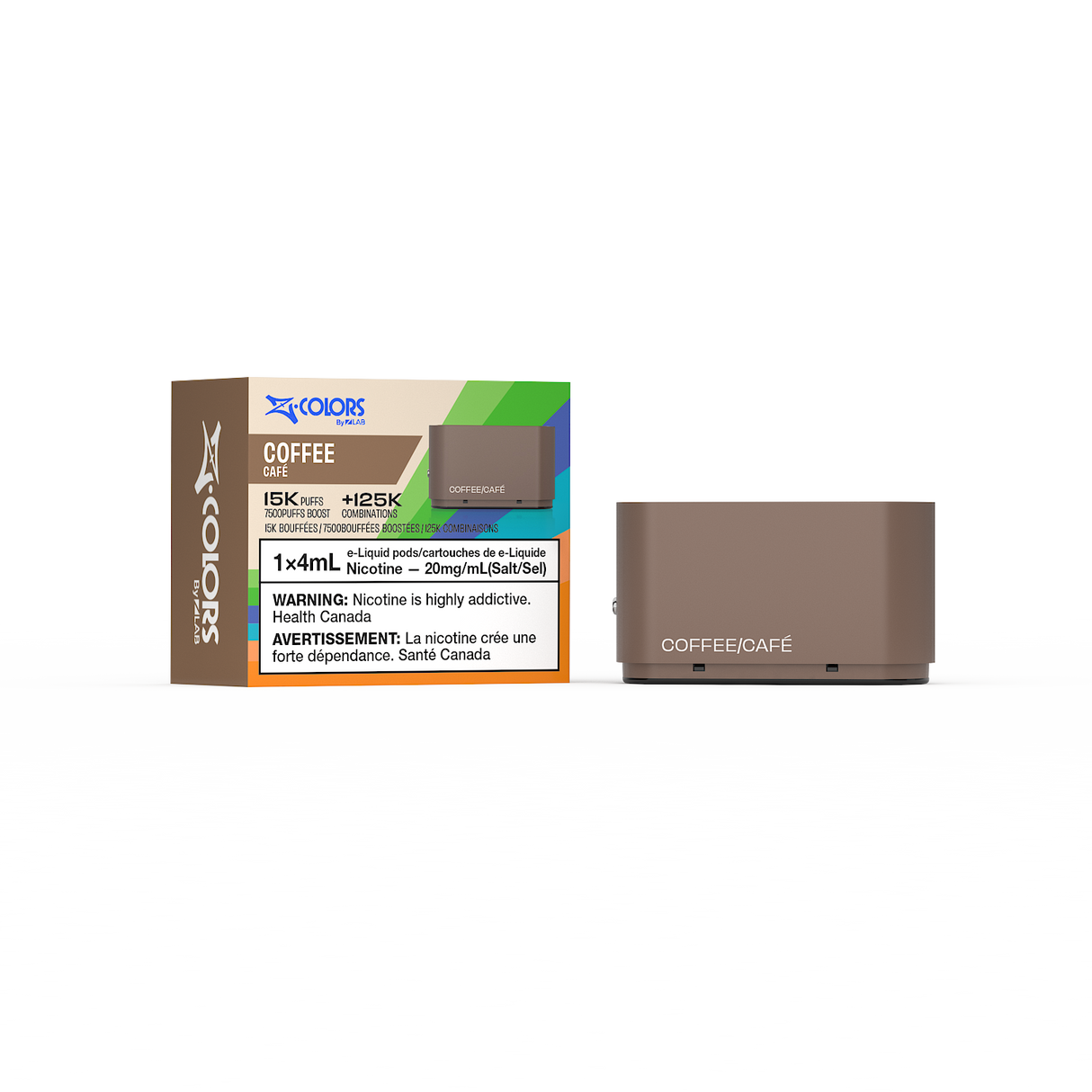 ZColors By ZLand Vape Pod - Coffee - 15K Puffs