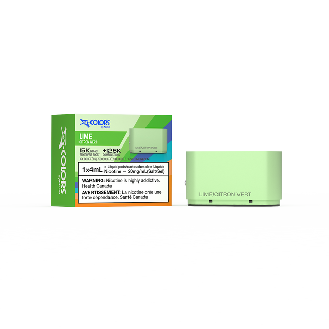 ZColors By ZLand Vape Pod - Lime - 15K Puffs