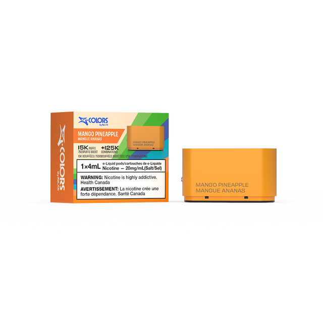 ZColors By ZLand Vape Pod - Mango Pineapple - 15K Puffs