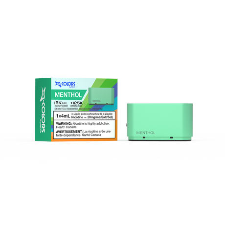 ZColors By ZLand Vape Pod - Menthol - 15K Puffs