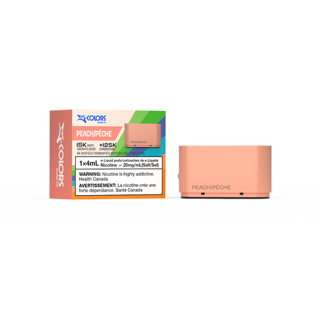 ZColors By ZLand Vape Pod - Peach - 15K Puffs