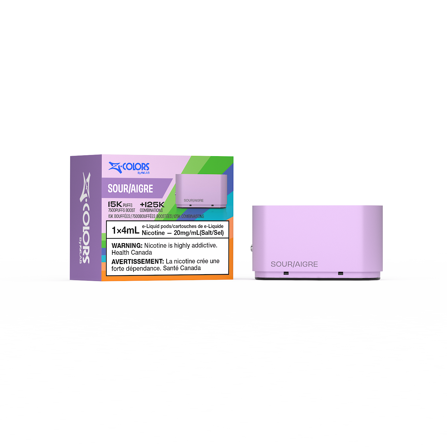 ZColors By ZLand Vape Pod - Sour - 15K Puffs