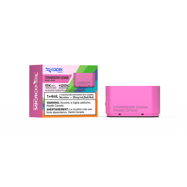 ZColors By ZLand Vape Pod - Strawberry Lemon - 15K Puffs