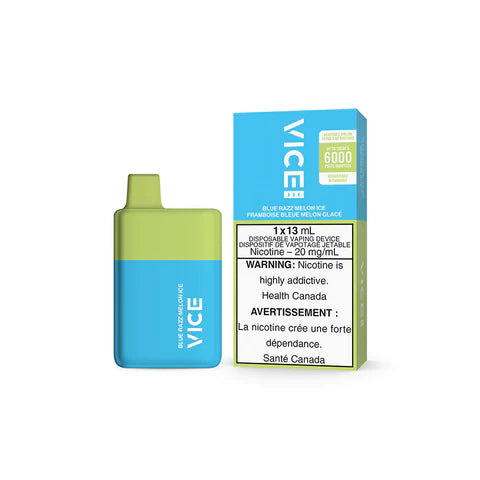 VICE BOX DISPOSABLE - BLUE RAZZ MELON ICE