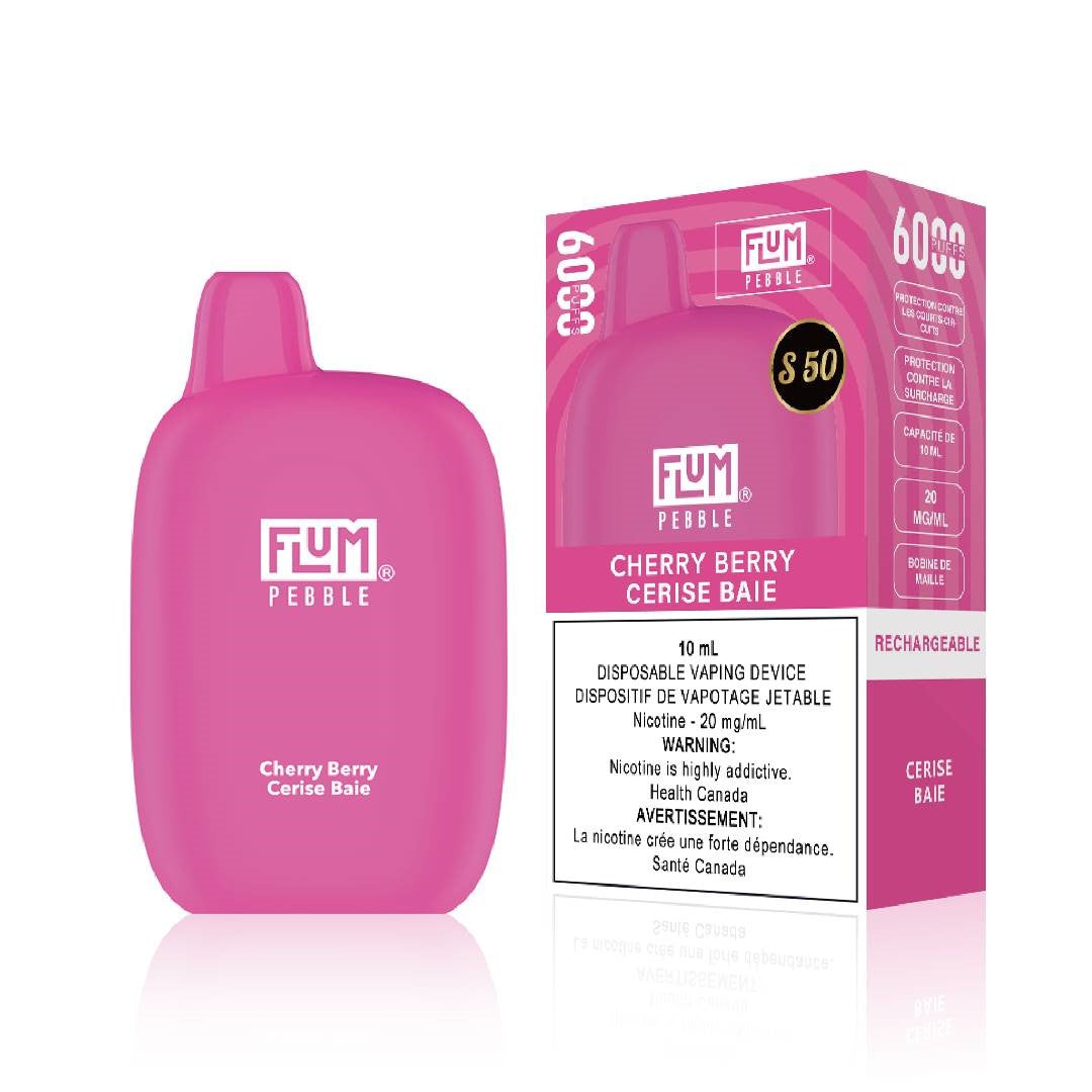 FLUM PEBBLE 6000 SYNTHETIC - CHERRY BERRY