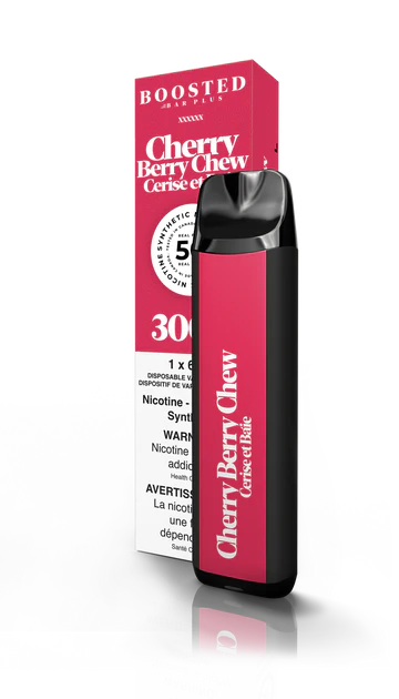 Cherry Berry Chew - Boosted Bar Plus Disposable Vape