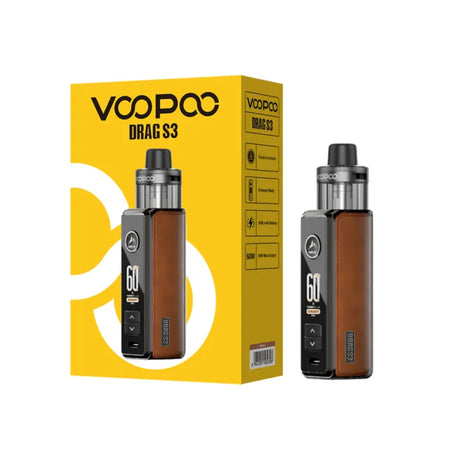 Voopoo Drag S3 Mod Pod Kit in Spray Brown