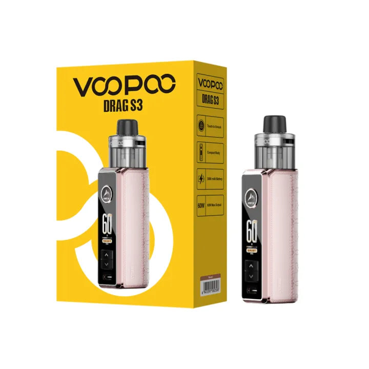Voopoo Drag S3 Mod Pod Kit in Spray Pink
