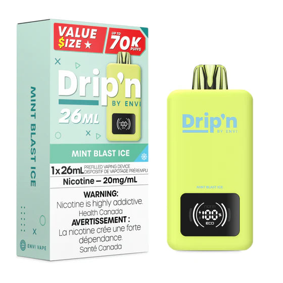 Mint Blast Ice - Dripn by Envi 70k Disposable Vape