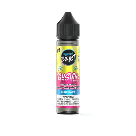 Flavour Beast GUSHIN Blue Razz 60mL nicotine salt e-liquid
