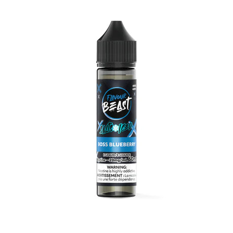 Boss Blueberry Iced - Flavour Beast Vape Juice E-Liquid Nic Salt 60ml