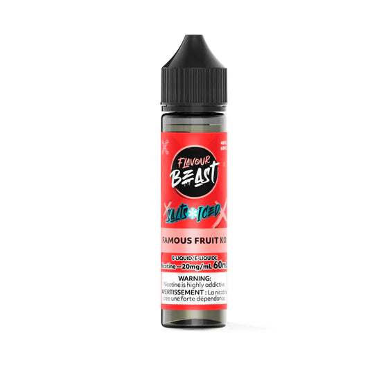 Flavour Beast Salt Juice E-Liquid - Famous Fruit KO Iced