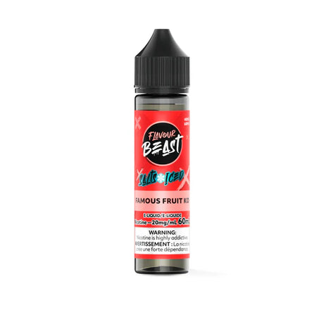 Famous Fruit KO Iced - Flavour Beast Vape Juice E-Liquid Nic Salt 60ml