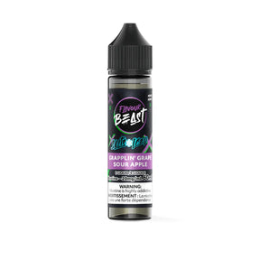 Grapplin' Grape Sour Apple Iced - Flavour Beast Vape Juice E-Liquid Nic Salt 60ml