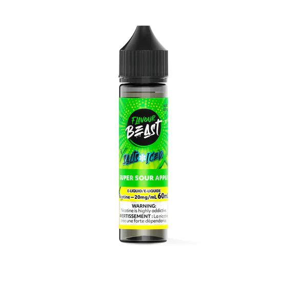Flavour Beast Salt Juice E-Liquid - Super Sour Apple