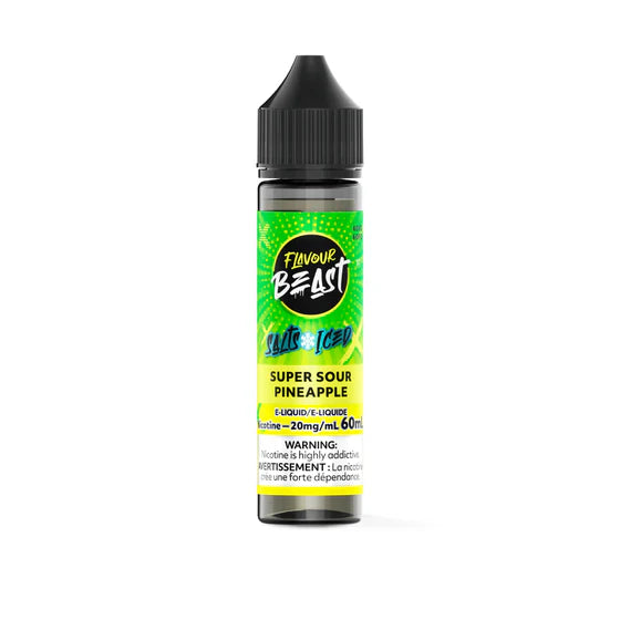 Flavour Beast Salt Juice E-Liquid - Super Sour Pineapple
