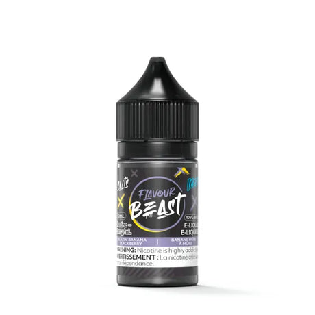 Blazin' Banana Blackberry Iced - Flavour Beast Vape Juice E-Liquid Nic Salt 30ml