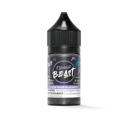 Super Sour Blueberry Iced - Flavour Beast Vape Juice E-Liquid Nic Salt 30ml