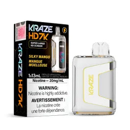 Kraze HD 7k Silky Mango Disposable Vape