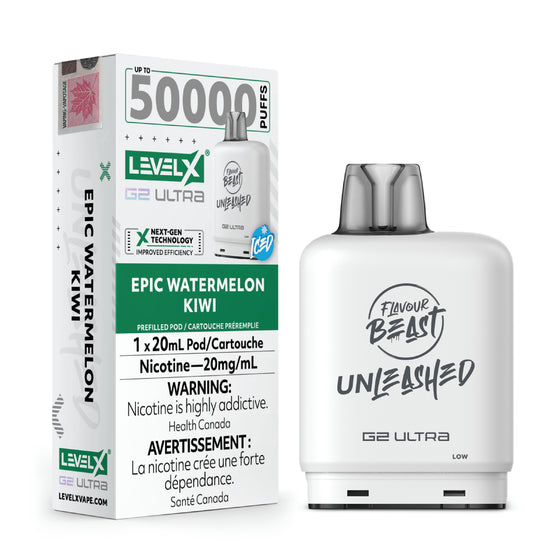 Level X Unleashed G2 Ultra - Epic Watermelon Kiwi Iced