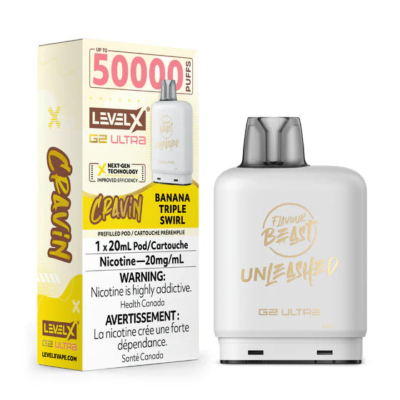 Level X Unleashed G2 Ultra - Cravin' Banana Triple Swirl – Quality ...
