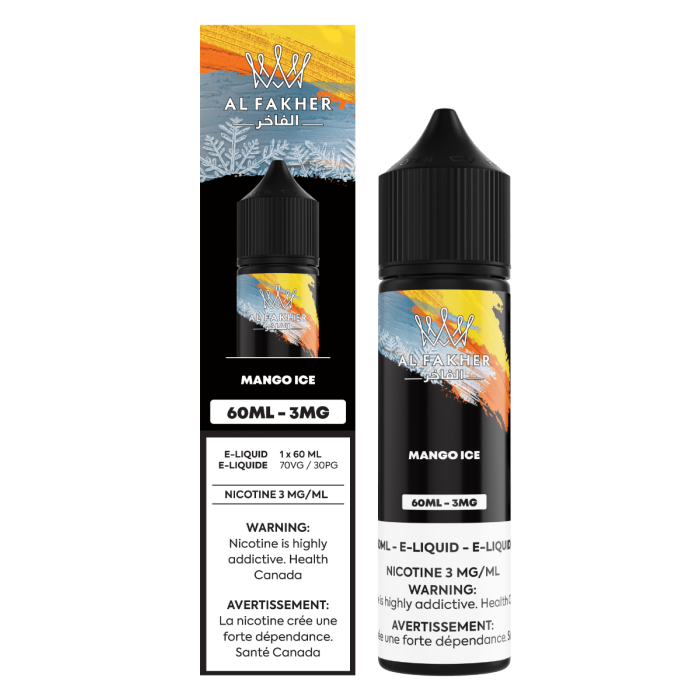 Mango Ice 3mg AL Fakher Freebase Juice 60mL