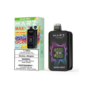 Miami Mint MARZ Max 50K disposable vape