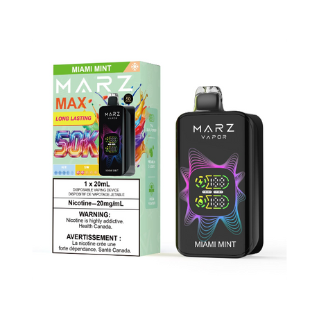 Miami Mint MARZ Max 50K disposable vape
