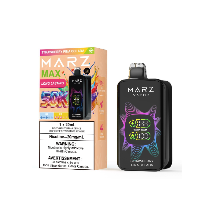 Strawberry Pina Colada MARZ Max 50K disposable vape