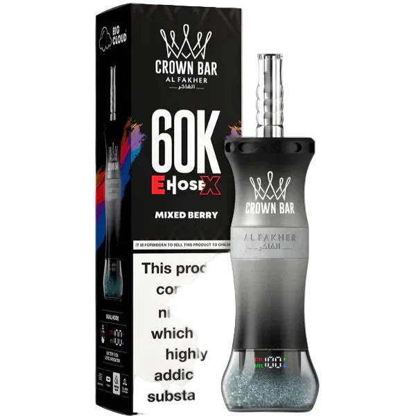 Mixed Berry - Al Fakher Crown Bar 60K EHOSE CloudX Disposable Vape