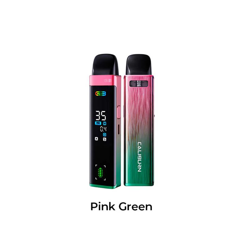 caliburn g3 pro pink green uwell
