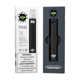 POP HIT vape device kit with rechargeable battery, Type-C charging, and S-compatible pod support.