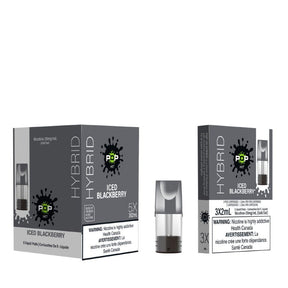 Iced Blackberry POP HIT Hybrid Pods 3 pack