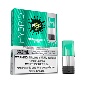 Strawberry Kiwi POP HIT Hybrid Pods 3 pack