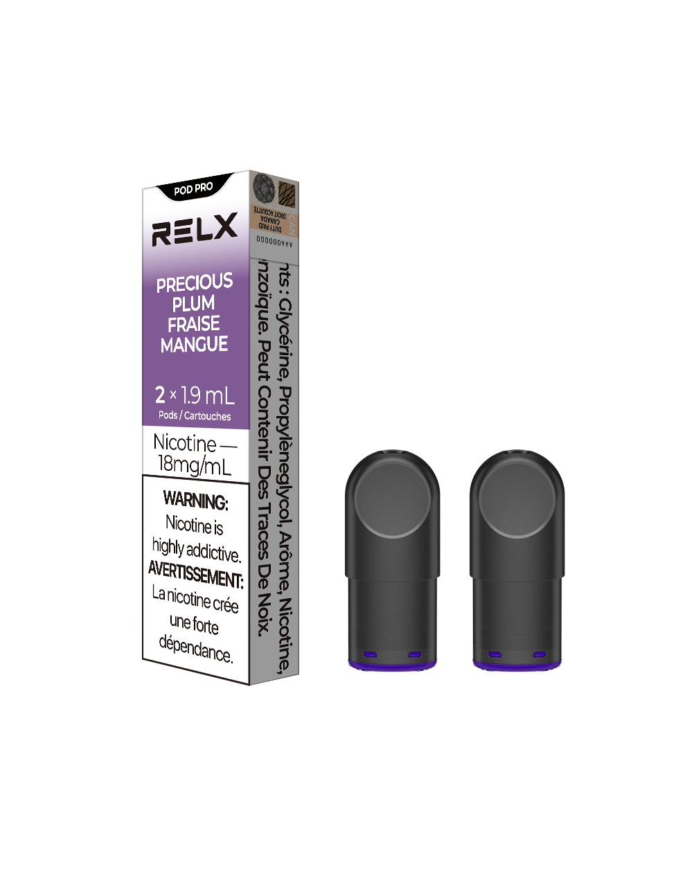 RELX Pods Pro - Precious Plum (2 Packs)