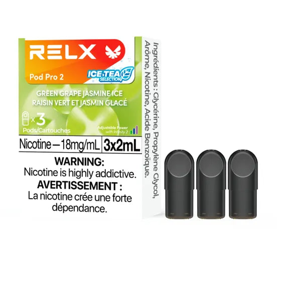 RELX Pod Pro 2 - Green Grape Jasmine Ic