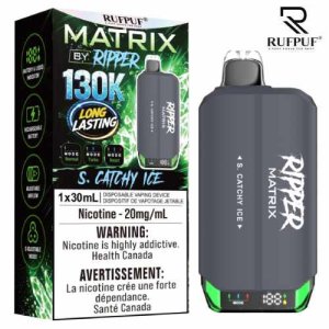 S. Catchy Ice Ripper Matrix 130K disposable vape
