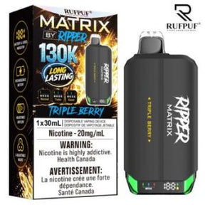 Triple Berry Ripper Matrix 130K disposable vape