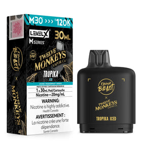 Tropika Iced Level X M Series 30mL Pod 120K